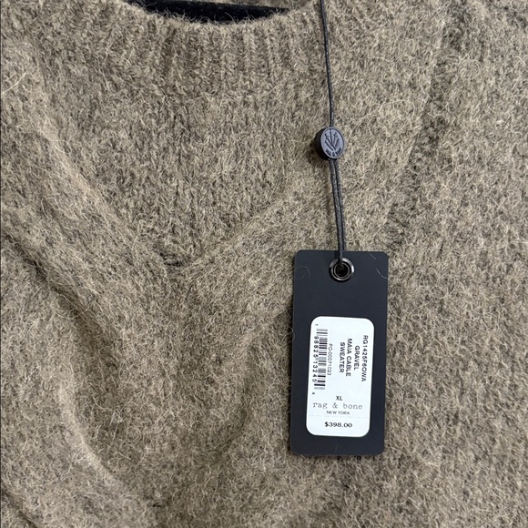 BNWT rag & bone Maia Cable Knit Sweater size XL - Picture 3 of 6